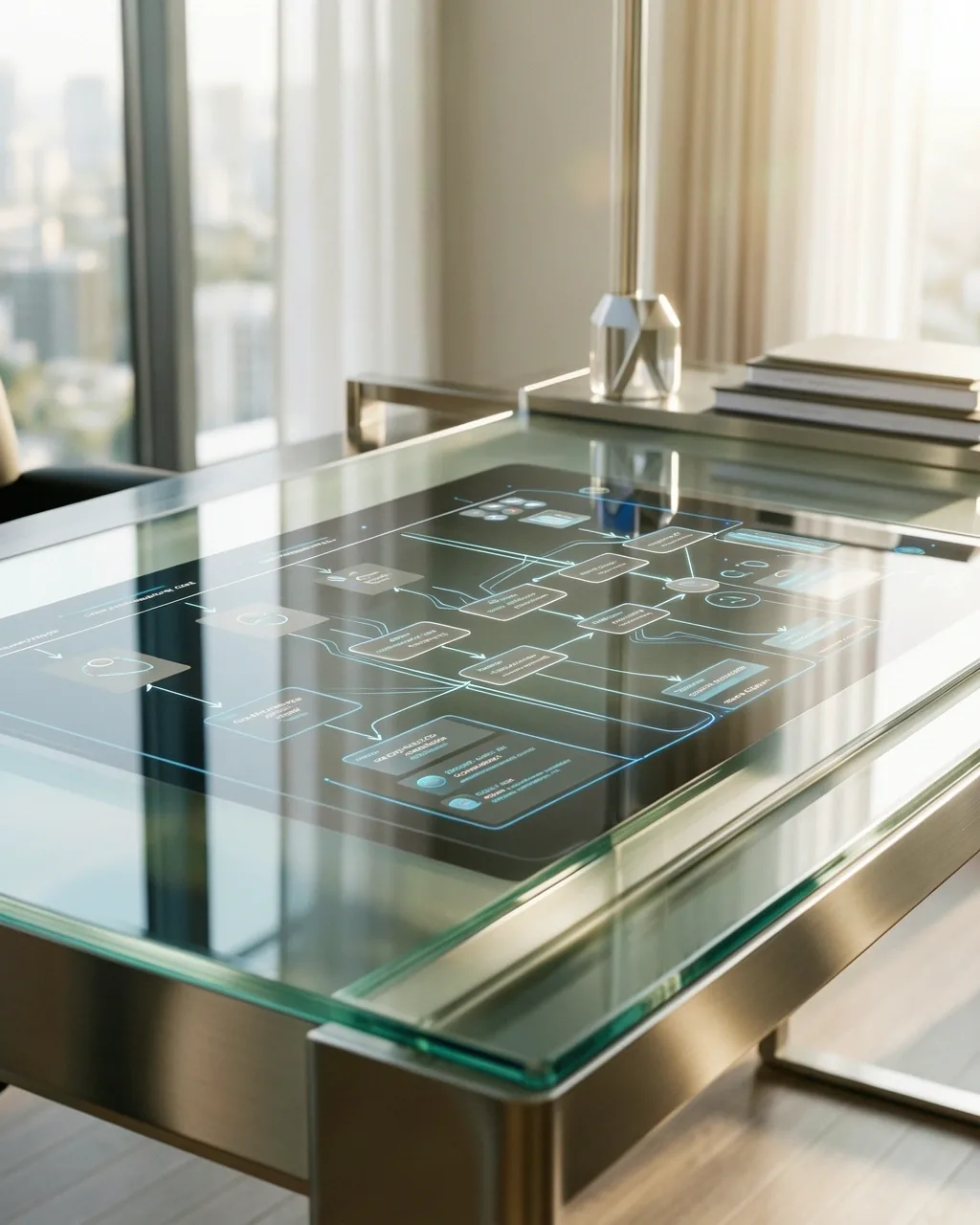 Precision layout and blueprint